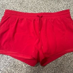 ZYIA Red Athletic Shorts for Women